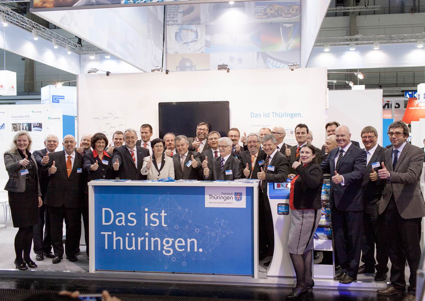 Hannover Messe, 2014, Frank Stops, Christine Lieberknecht, TITK